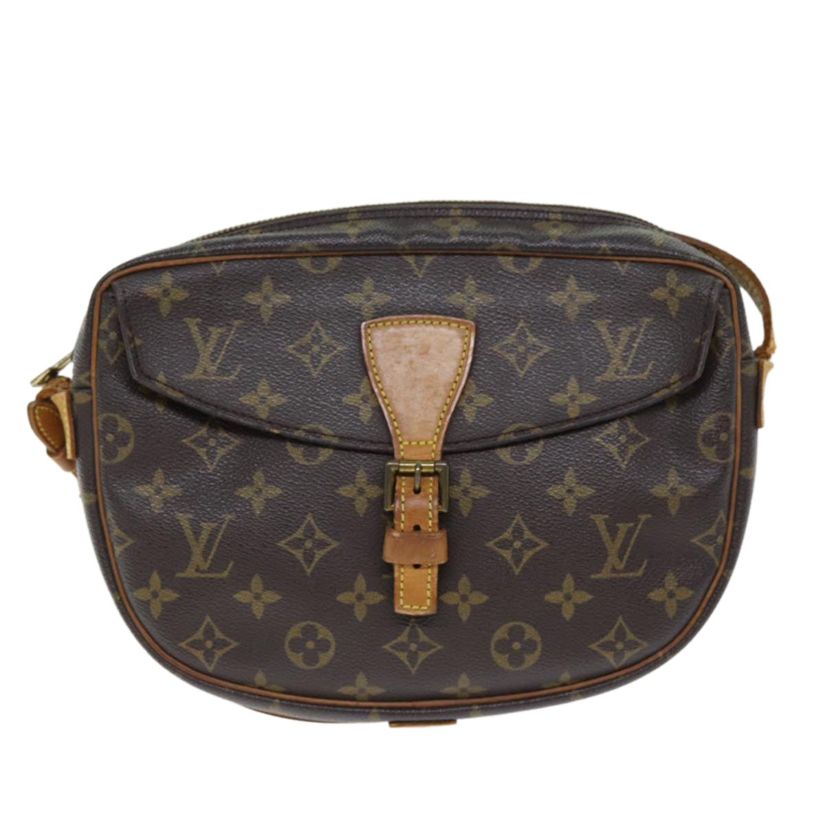 LOUIS VUITTON Monogram Jeune Fille MM Shoulder Bag M51226 LV 74068