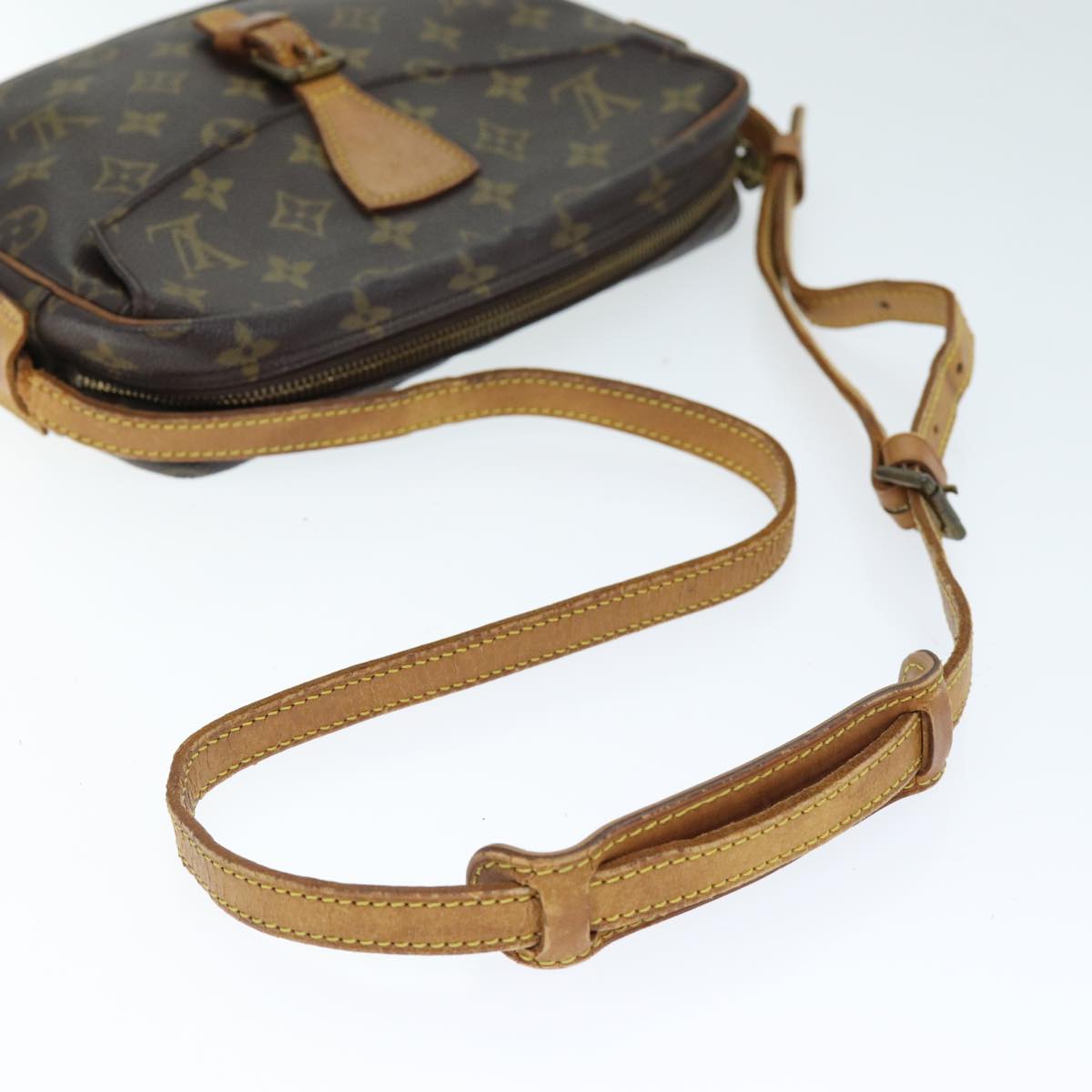 LOUIS VUITTON Monogram Jeune Fille MM Shoulder Bag M51226 LV 74068
