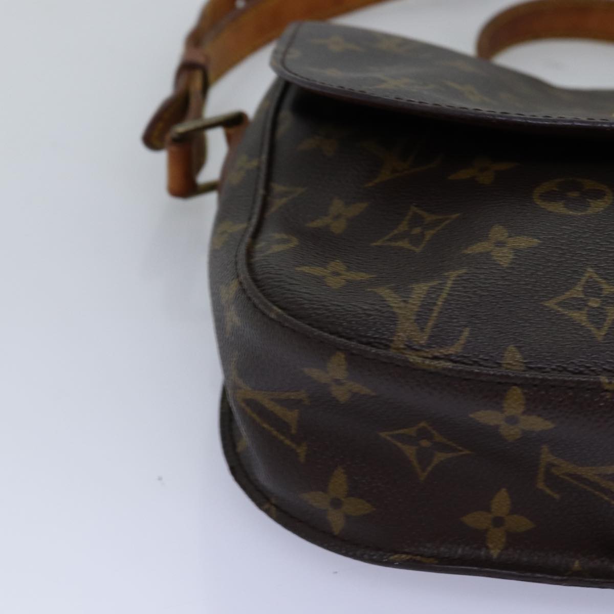 LOUIS VUITTON Monogram Saint Cloud GM Shoulder Bag M51242 LV 74069