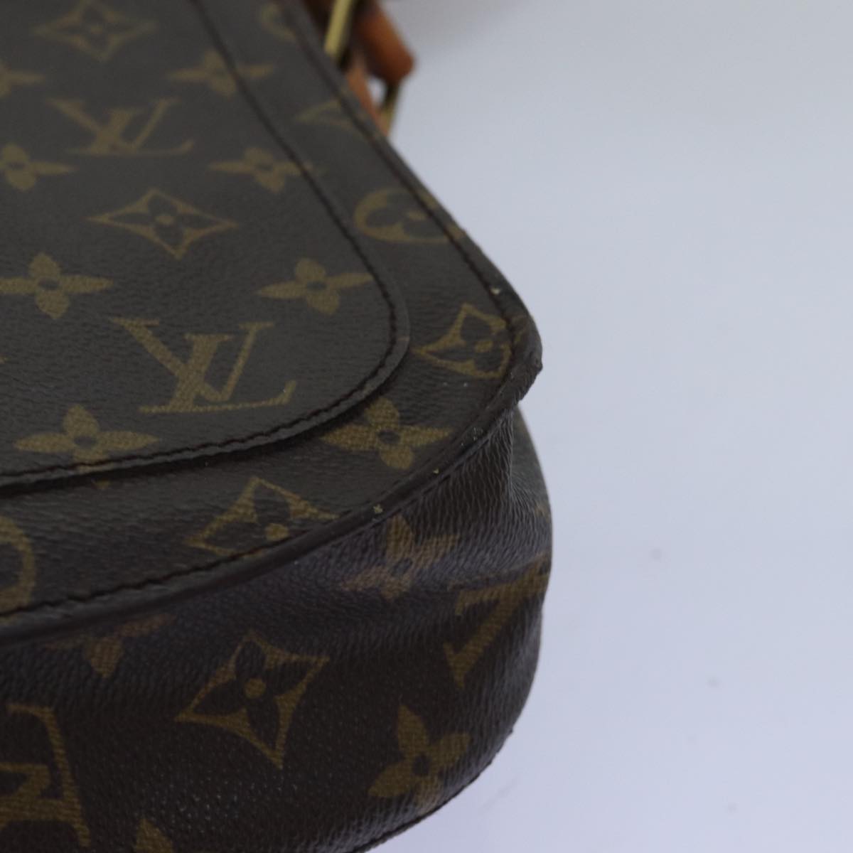 LOUIS VUITTON Monogram Saint Cloud GM Shoulder Bag M51242 LV 74069