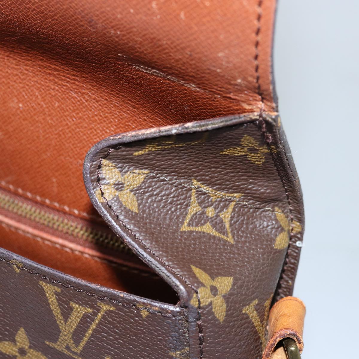 LOUIS VUITTON Monogram Saint Cloud GM Shoulder Bag M51242 LV 74069