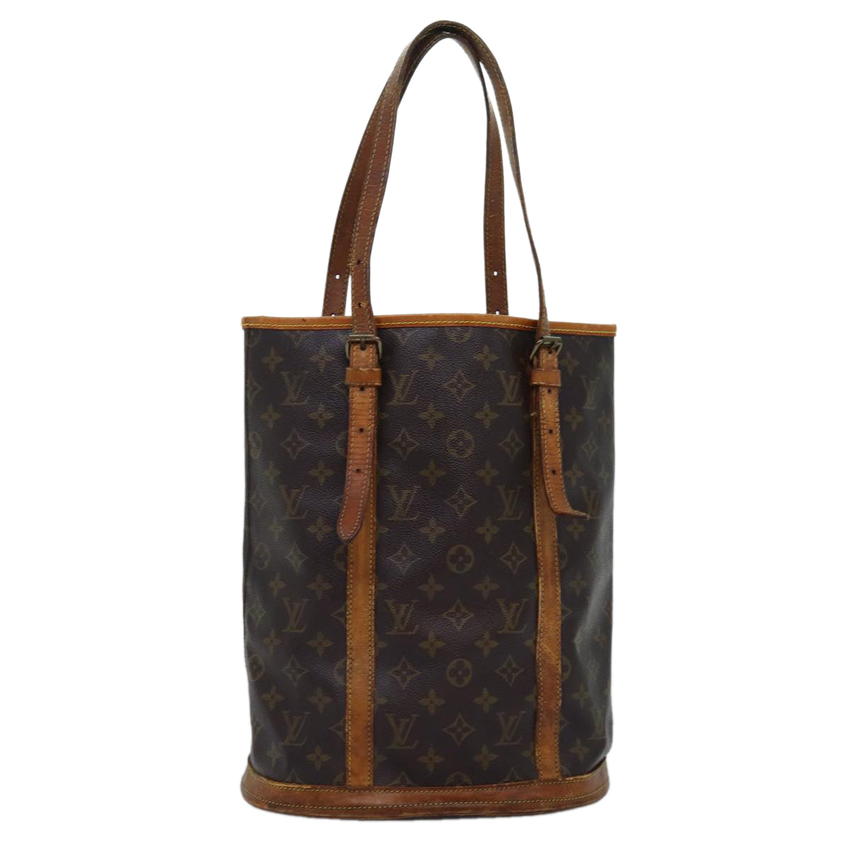 LOUIS VUITTON Monogram Bucket GM Shoulder Bag M42236 LV 74078