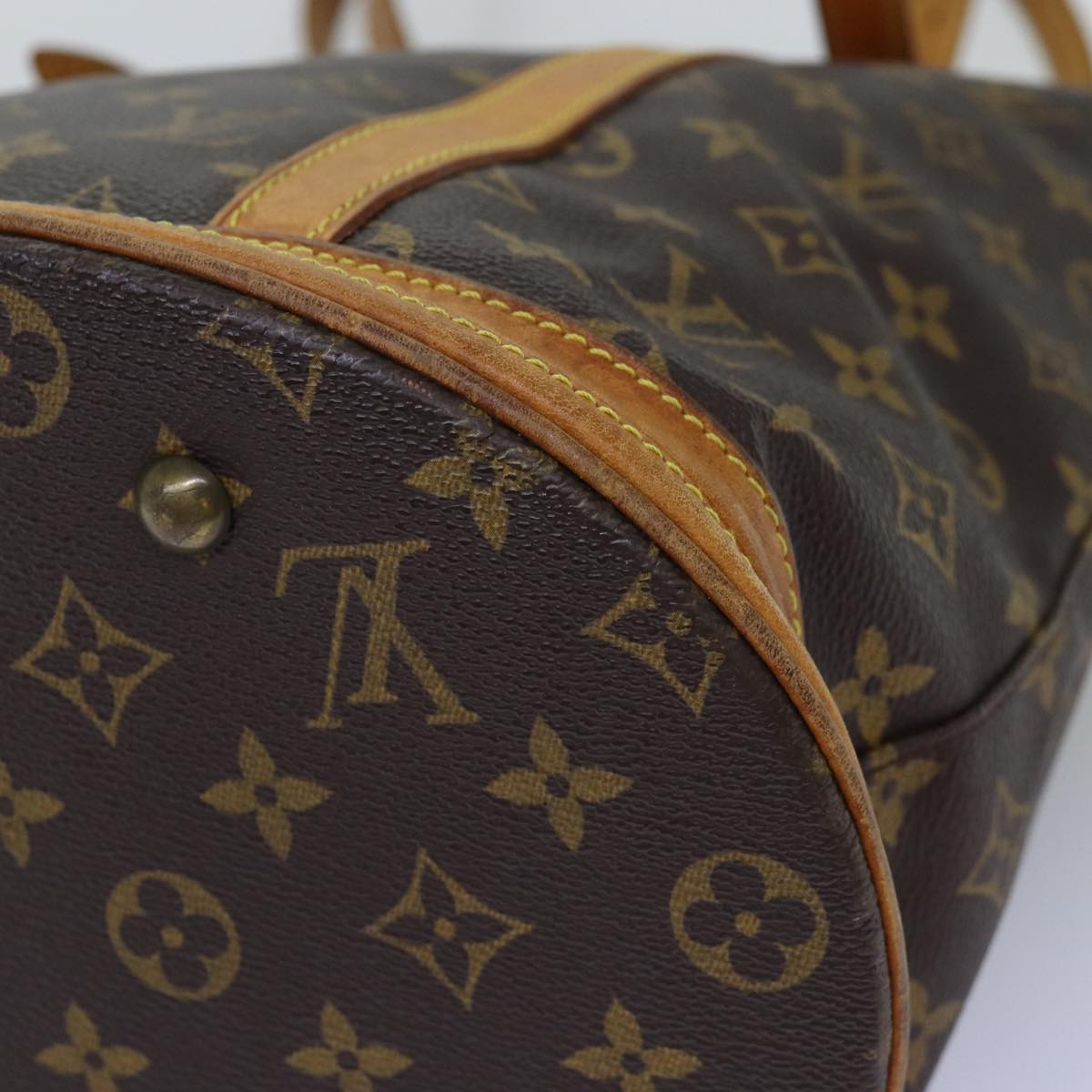 LOUIS VUITTON Monogram Bucket GM Shoulder Bag M42236 LV 74079