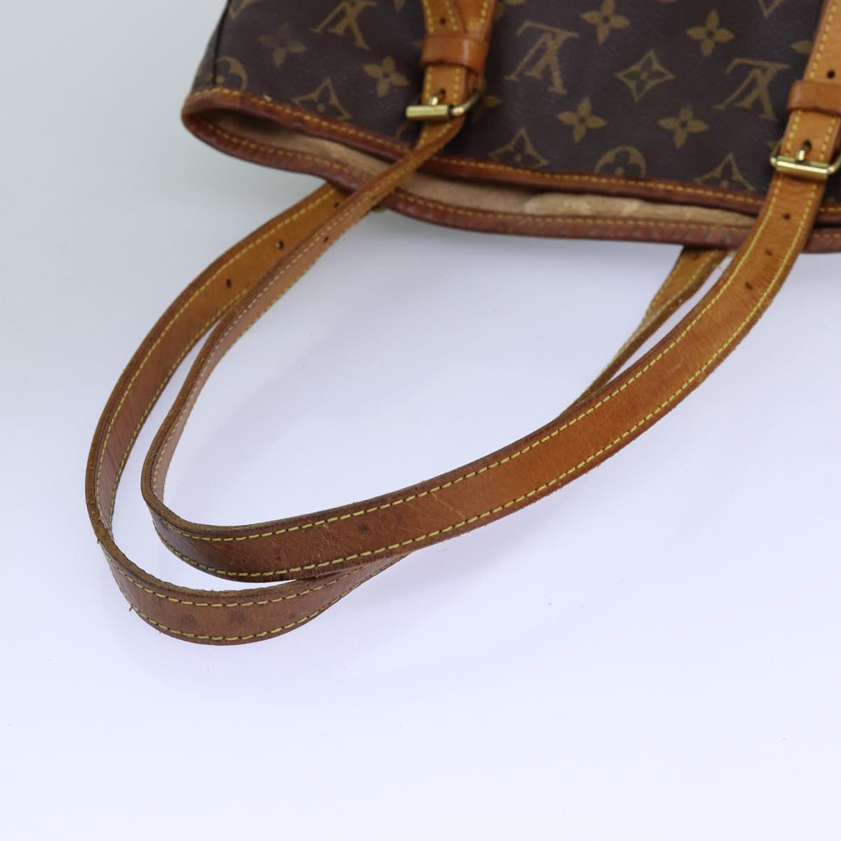 LOUIS VUITTON Monogram Bucket GM Shoulder Bag M42236 LV 74079