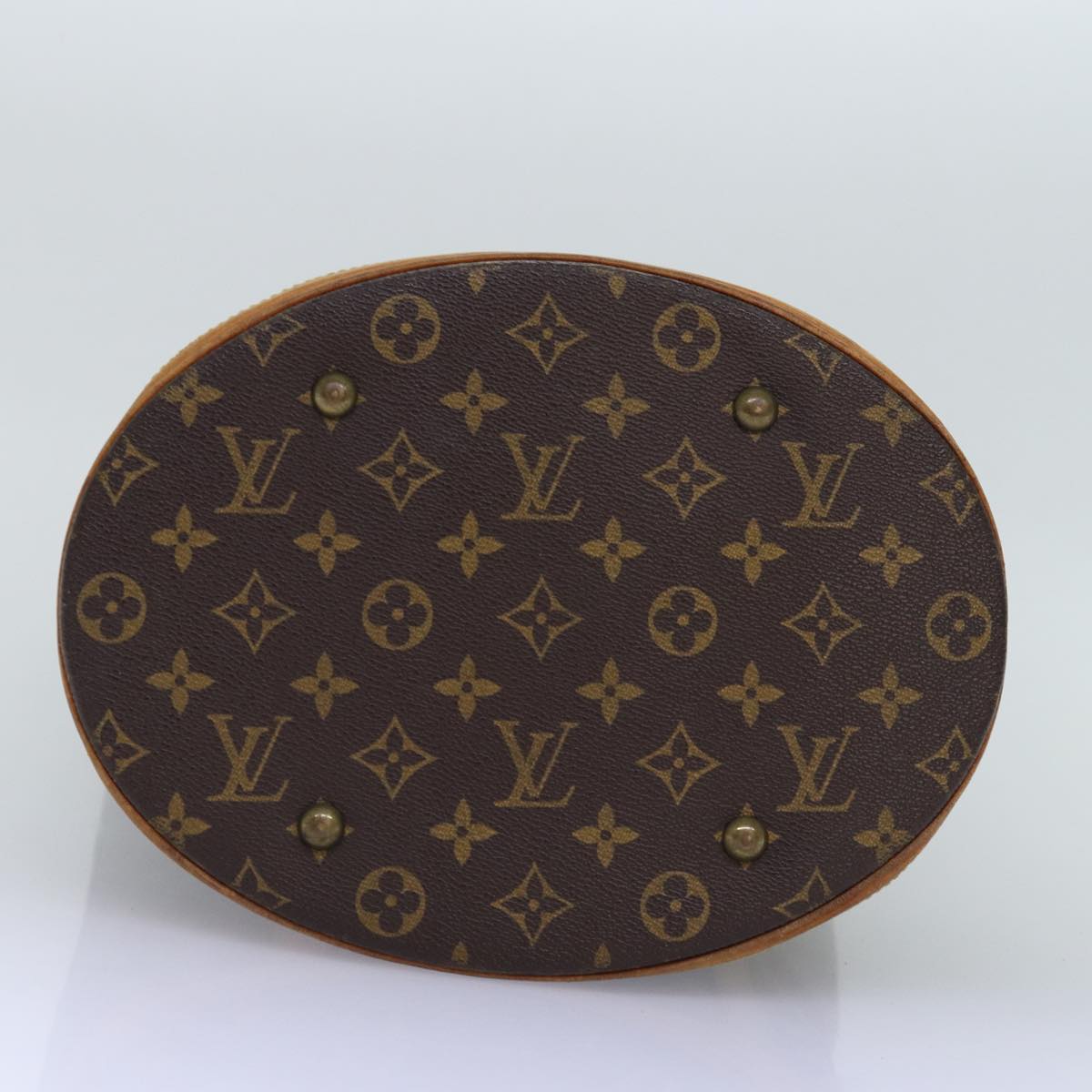 LOUIS VUITTON Monogram Bucket GM Shoulder Bag M42236 LV 74079