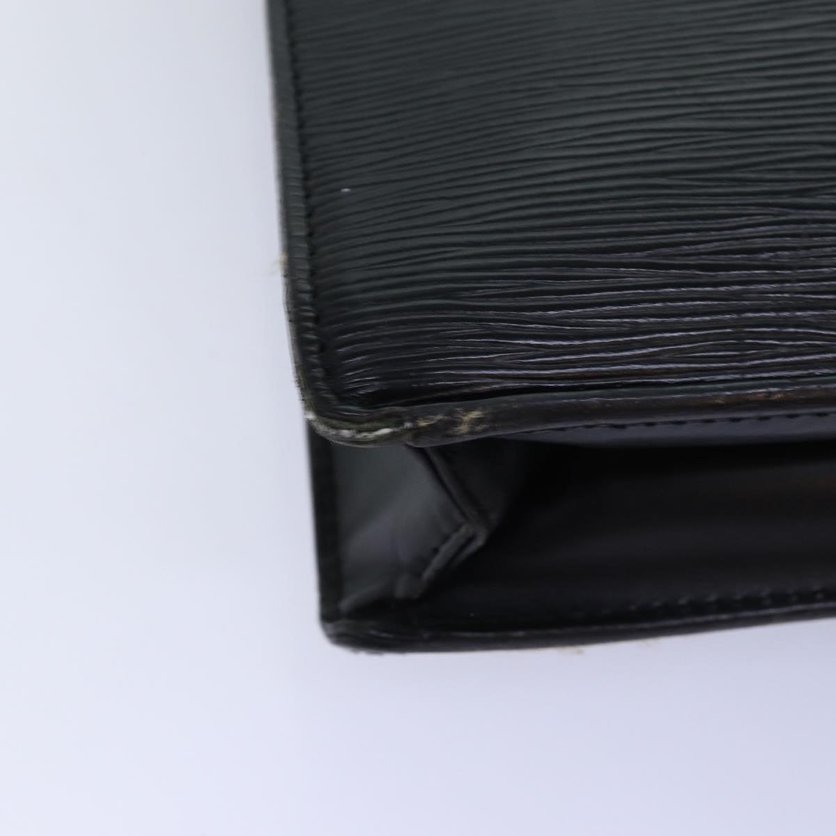 LOUIS VUITTON Epi Porte Documents Bandouliere Briefcase Black M54467 74087