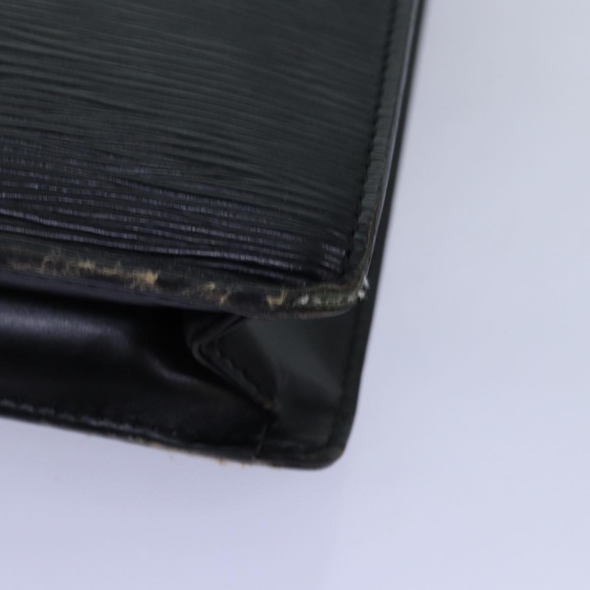 LOUIS VUITTON Epi Porte Documents Bandouliere Briefcase Black M54467 74087
