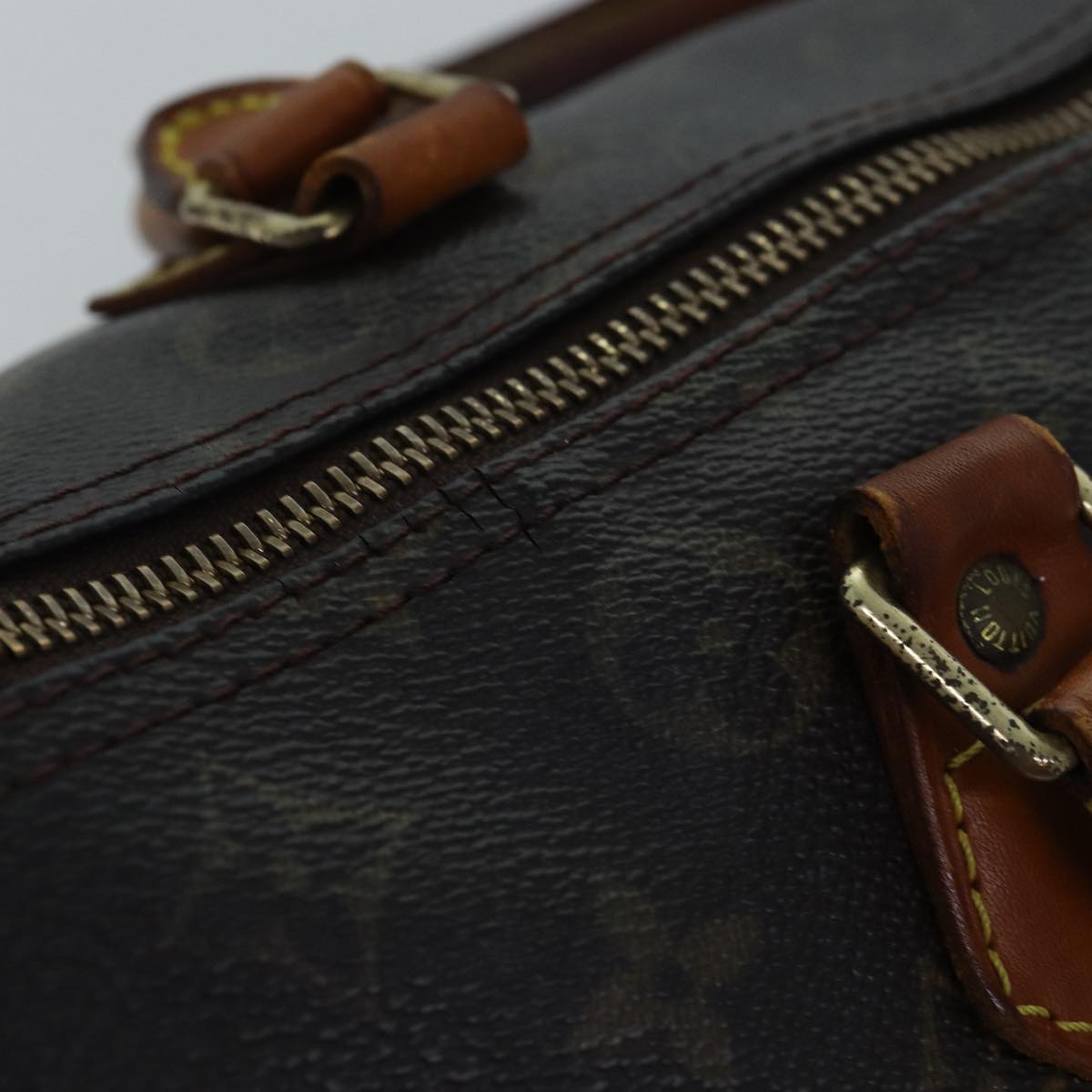 LOUIS VUITTON Monogram Speedy 30 Hand Bag M41526 LV 74090