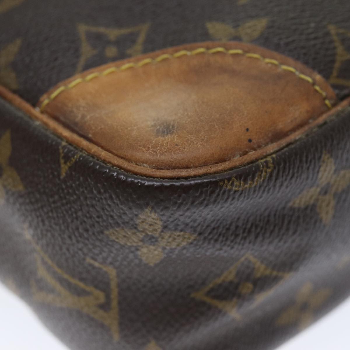 LOUIS VUITTON Monogram Compiegne 28 Clutch Bag M51845 LV 74113