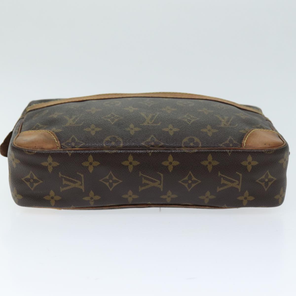 LOUIS VUITTON Monogram Compiegne 28 Clutch Bag M51845 LV 74113