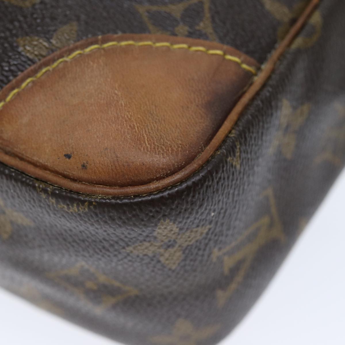 LOUIS VUITTON Monogram Compiegne 28 Clutch Bag M51845 LV 74113