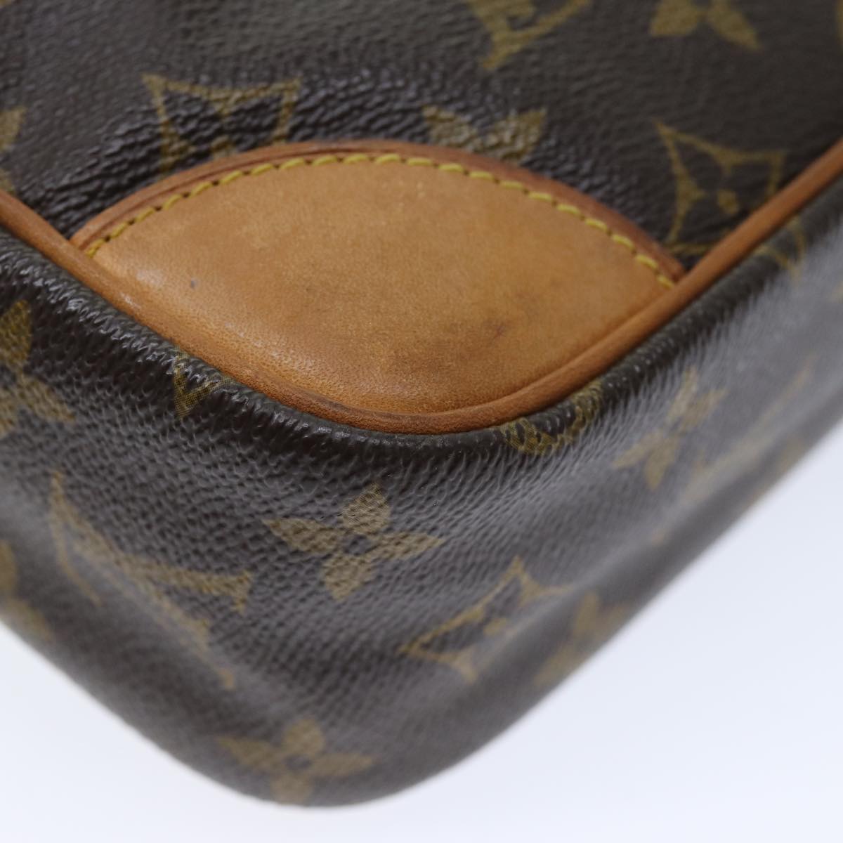 LOUIS VUITTON Monogram Compiegne 28 Clutch Bag M51845 LV 74119