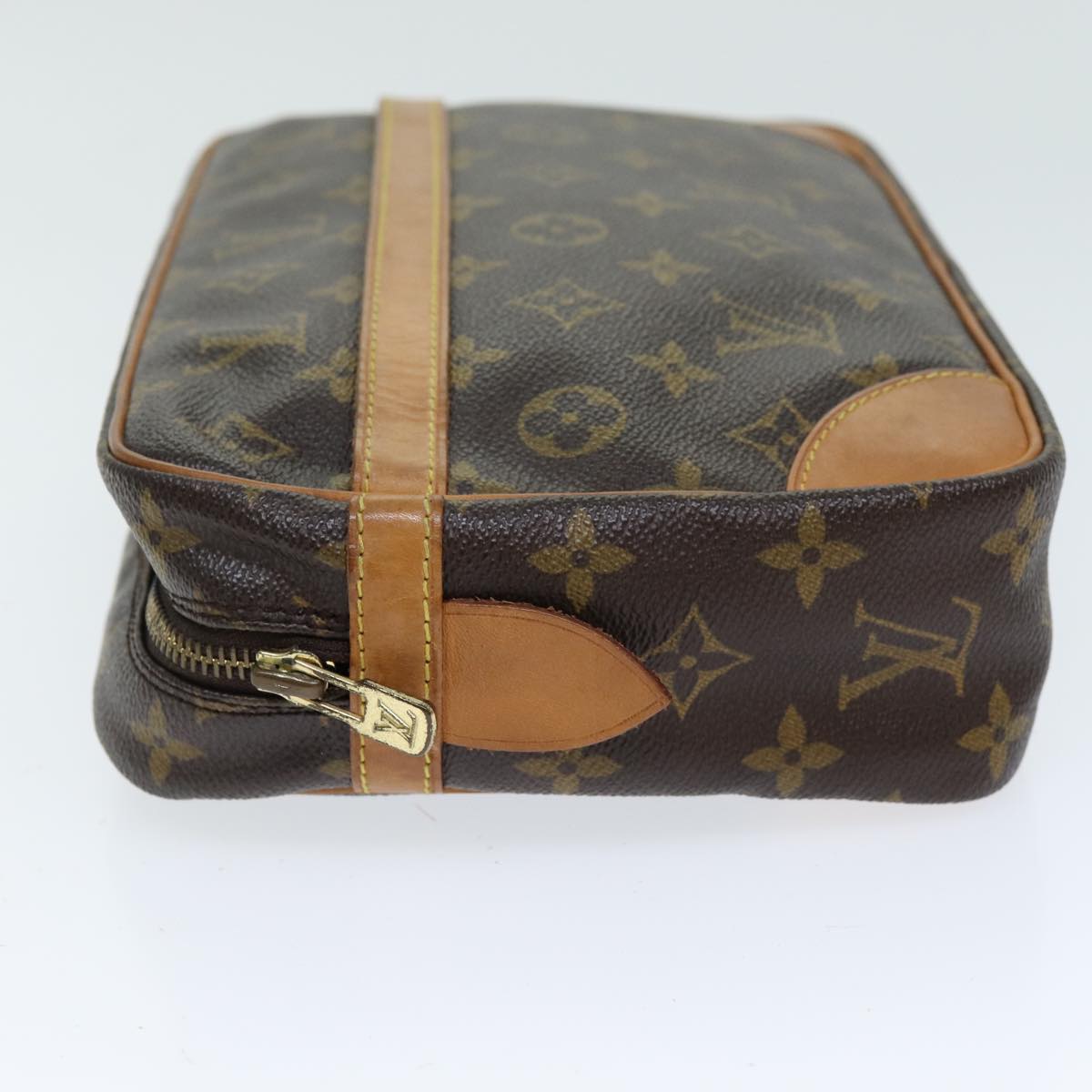 LOUIS VUITTON Monogram Compiegne 28 Clutch Bag M51845 LV 74119