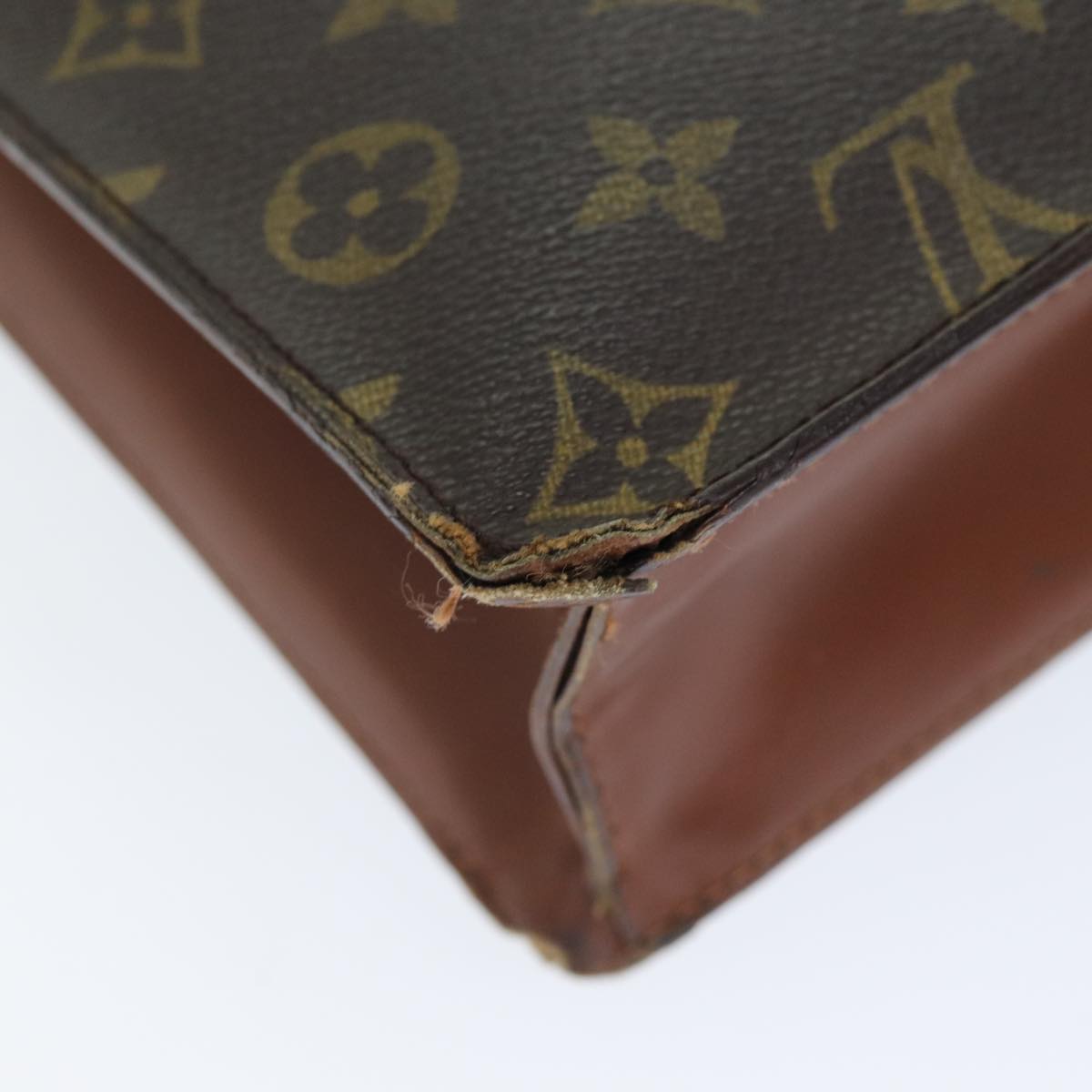 LOUIS VUITTON Monogram Monceau Hand Bag 2way M51185 LV 74124