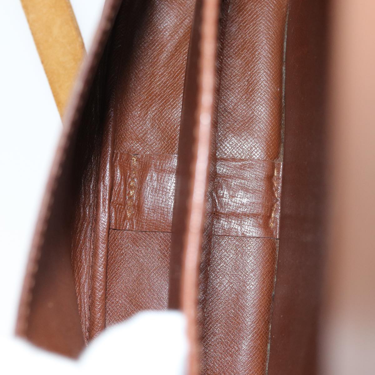 LOUIS VUITTON Monogram Cartouchiere MM Shoulder Bag M51253 LV 74129