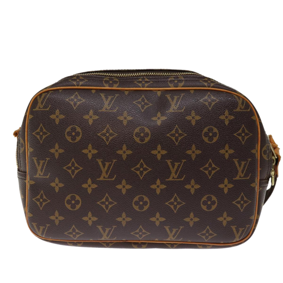 LOUIS VUITTON Monogram Reporter PM Shoulder Bag M45254 LV 74136