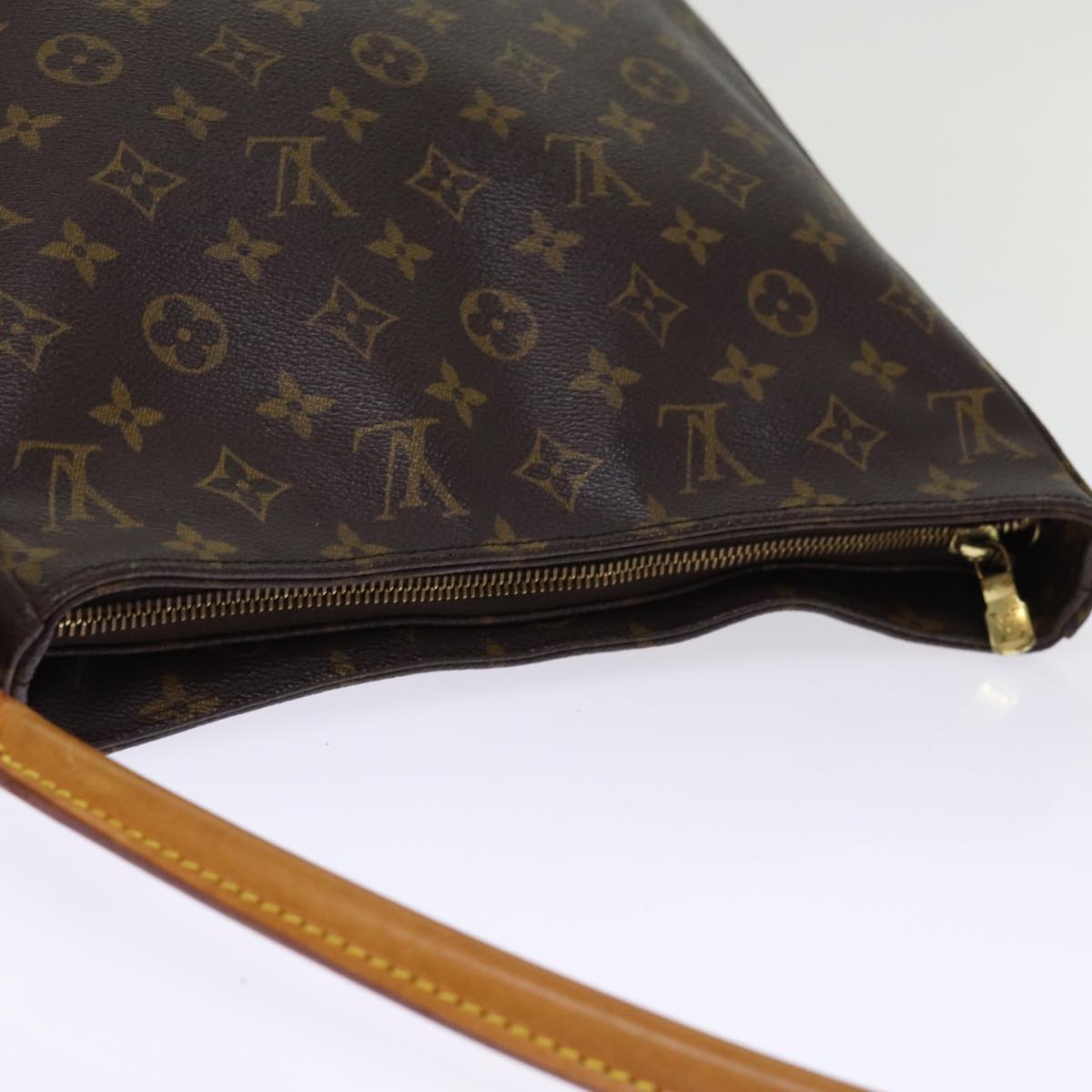 LOUIS VUITTON Monogram Looping GM Shoulder Bag M51145 74139