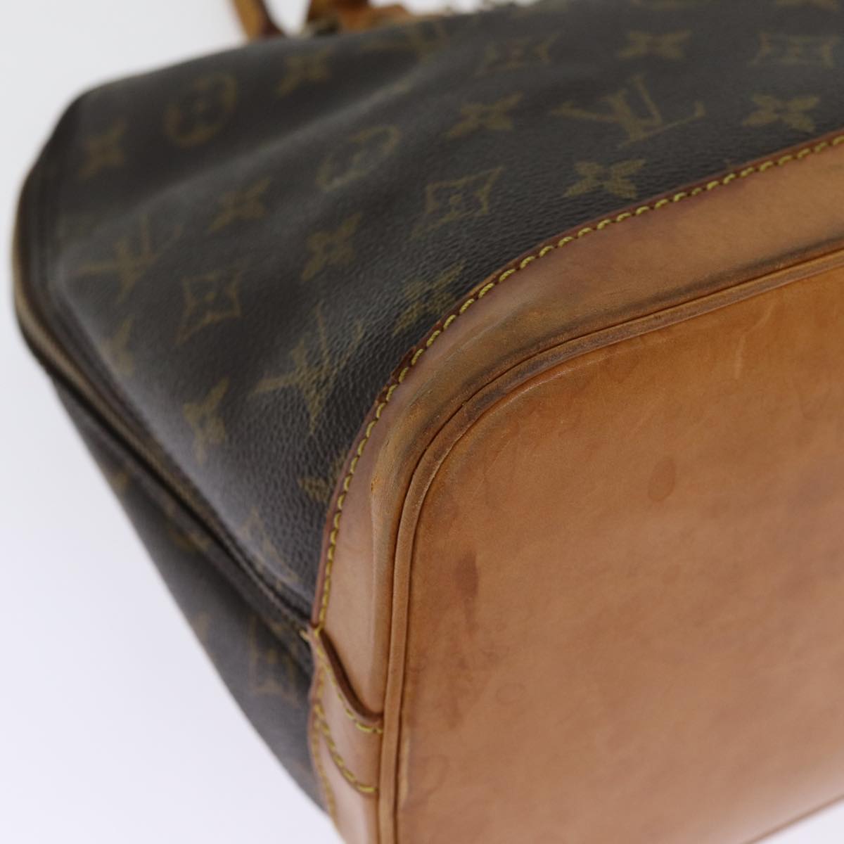 LOUIS VUITTON Monogram Alma Hand Bag M51130 LV 74149