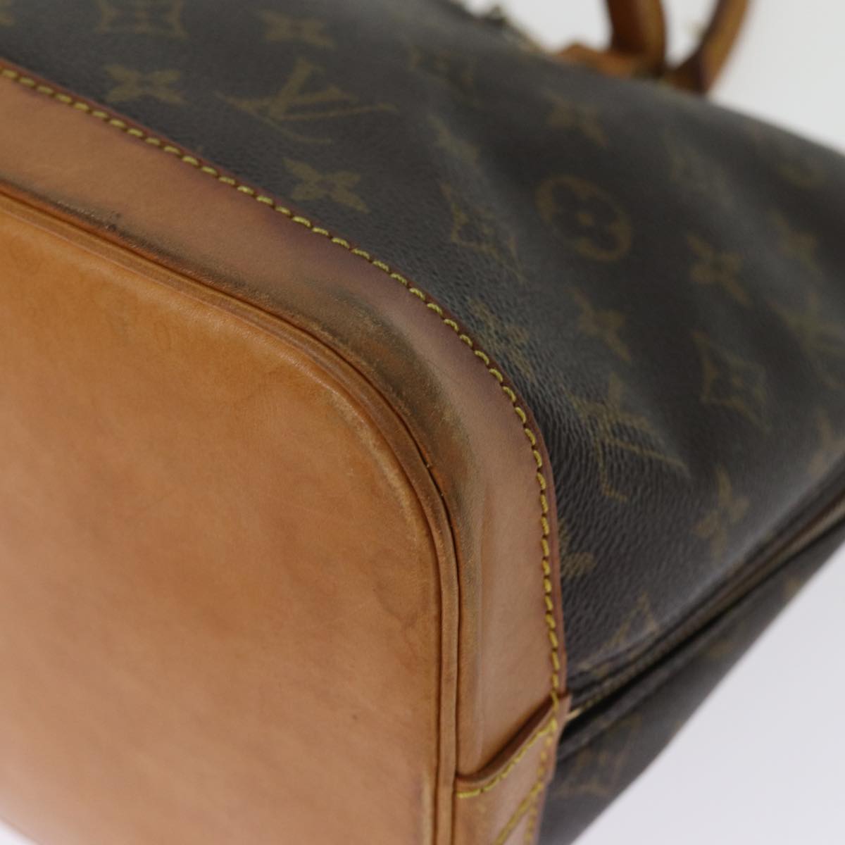 LOUIS VUITTON Monogram Alma Hand Bag M51130 LV 74149