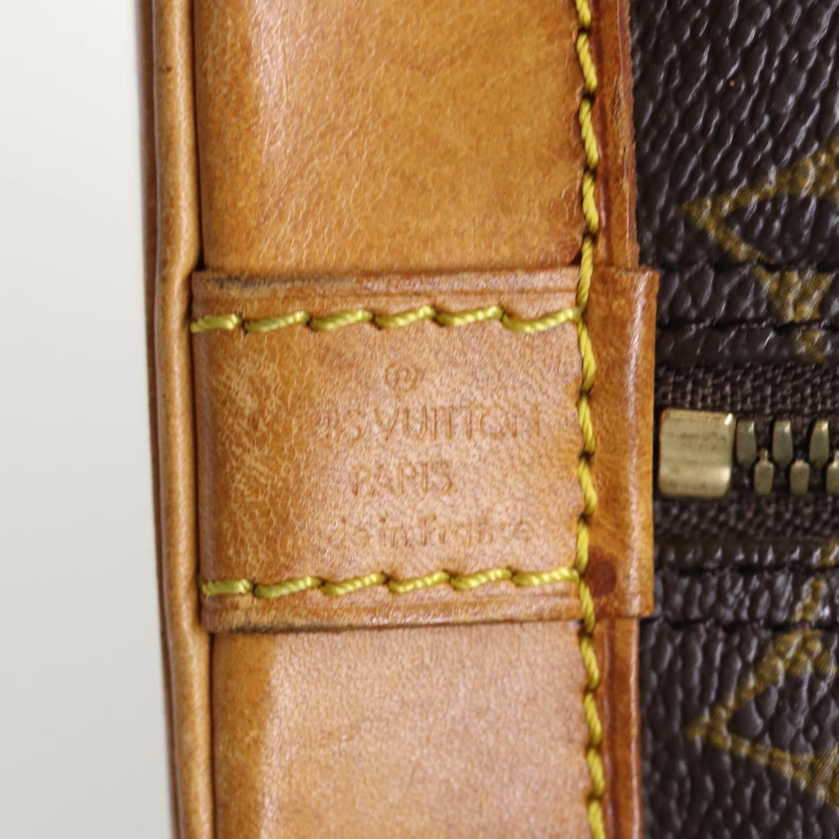 LOUIS VUITTON Monogram Alma Hand Bag M51130 LV 74149