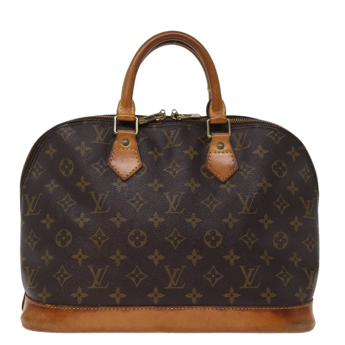 LOUIS VUITTON Monogram Alma Hand Bag M51130 LV 74149