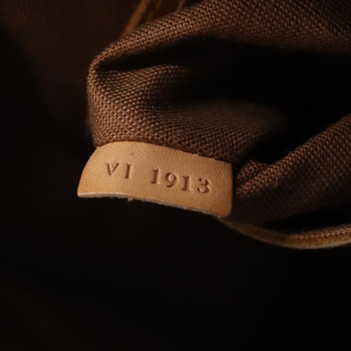 LOUIS VUITTON Monogram Alma Hand Bag M51130 LV 74149