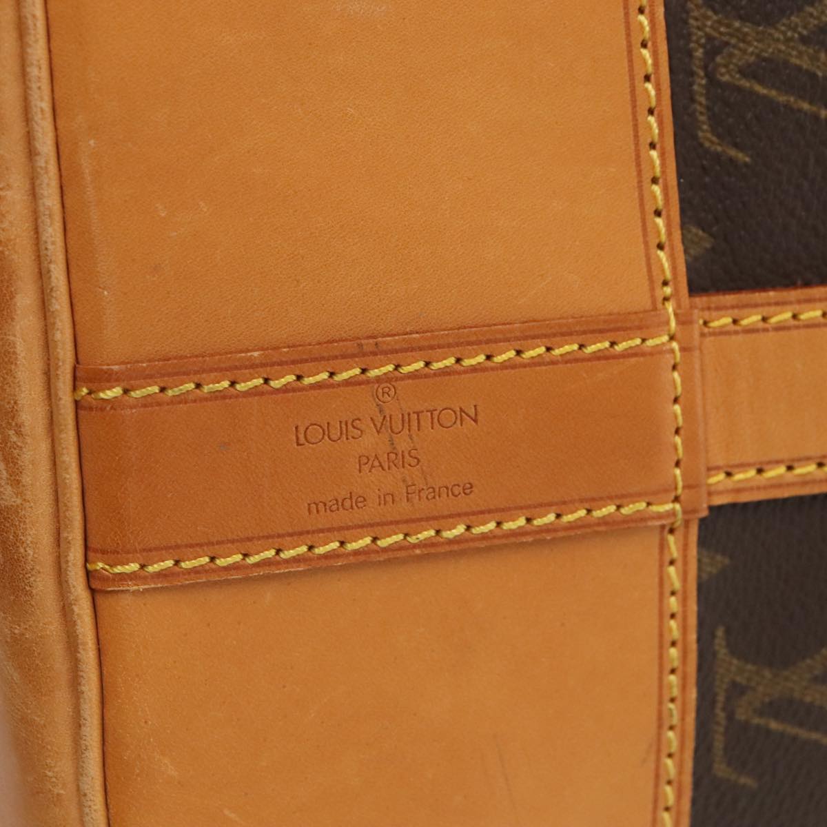 LOUIS VUITTON Monogram Randonnee GM Shoulder Bag M42244 LV 74162
