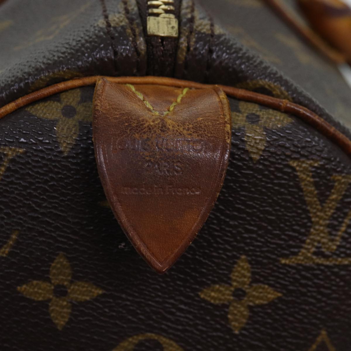 LOUIS VUITTON Monogram Speedy 30 Hand Bag M41526 LV 74168
