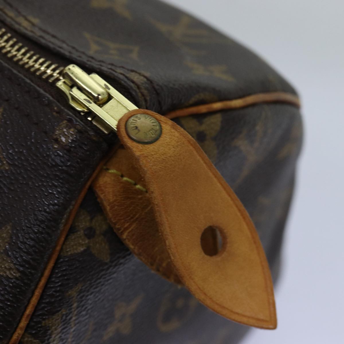 LOUIS VUITTON Monogram Speedy 30 Hand Bag M41526 LV 74168