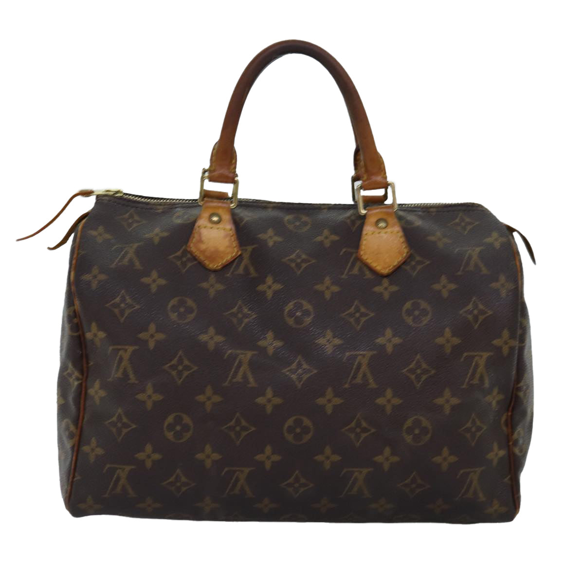 LOUIS VUITTON Monogram Speedy 30 Hand Bag M41526 LV 74168