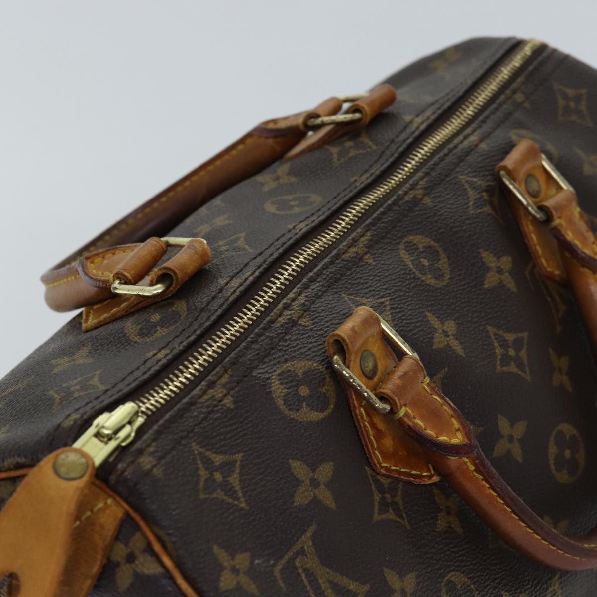 LOUIS VUITTON Monogram Speedy 30 Hand Bag M41526 LV 74168