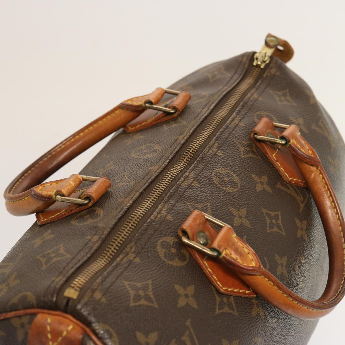 LOUIS VUITTON Monogram Speedy 30 Hand Bag M41526 LV 74171