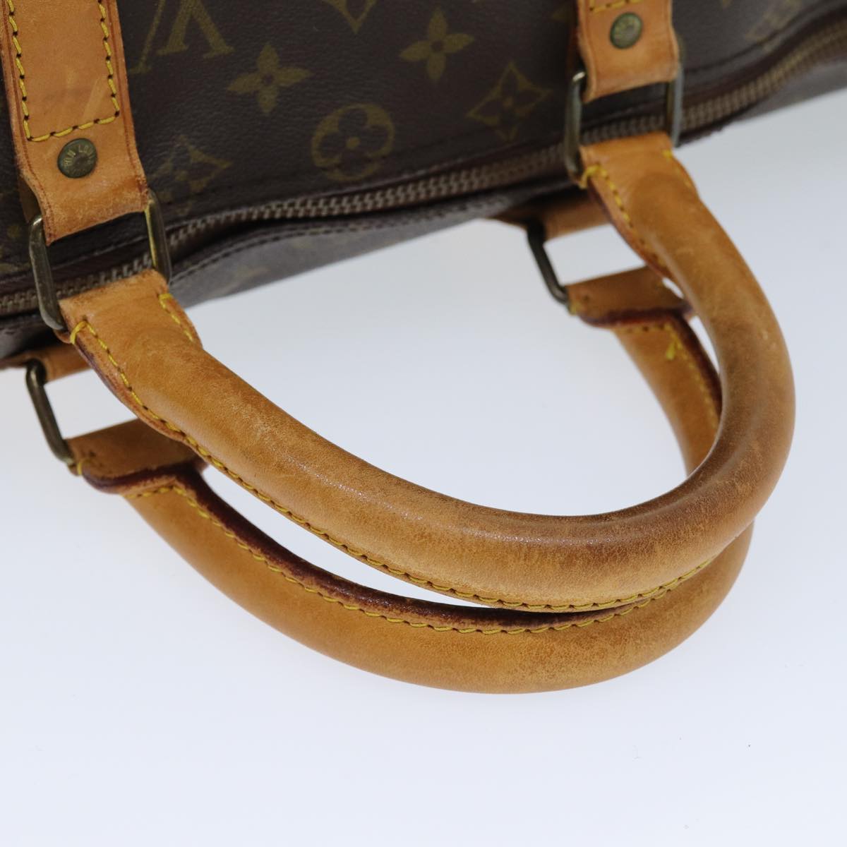 LOUIS VUITTON Monogram Keepall Bandouliere 50 Boston Bag M41416 LV 74177