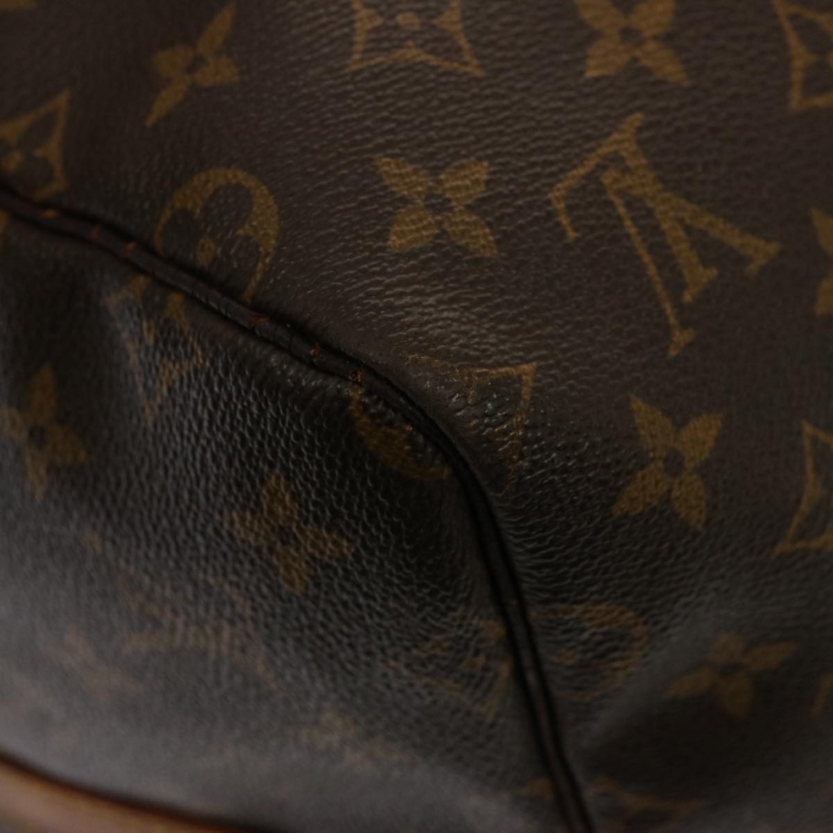 LOUIS VUITTON Monogram Keepall Bandouliere 55 Boston Bag M41414 LV 74178