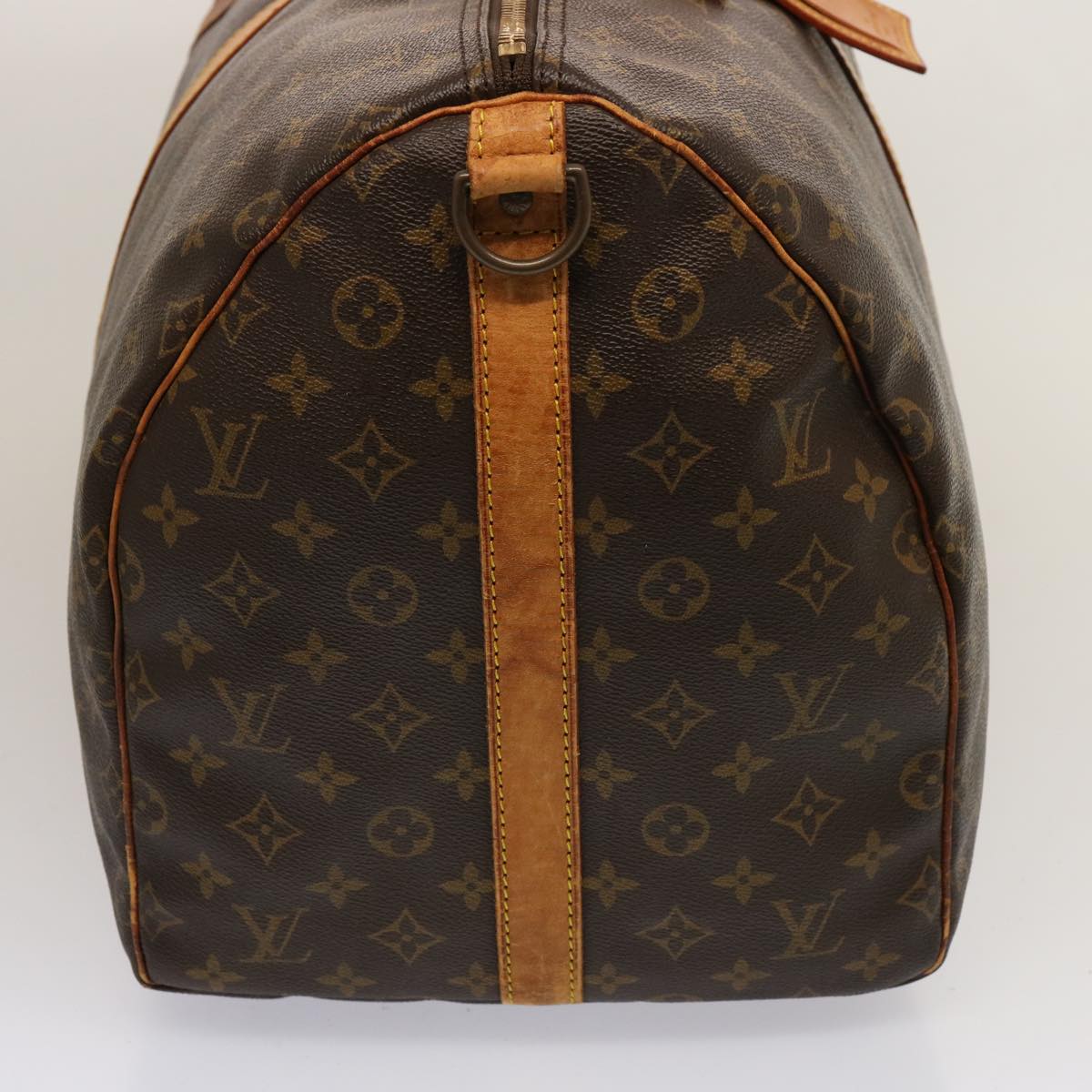 LOUIS VUITTON Monogram Keepall Bandouliere 55 Boston Bag M41414 LV 74178