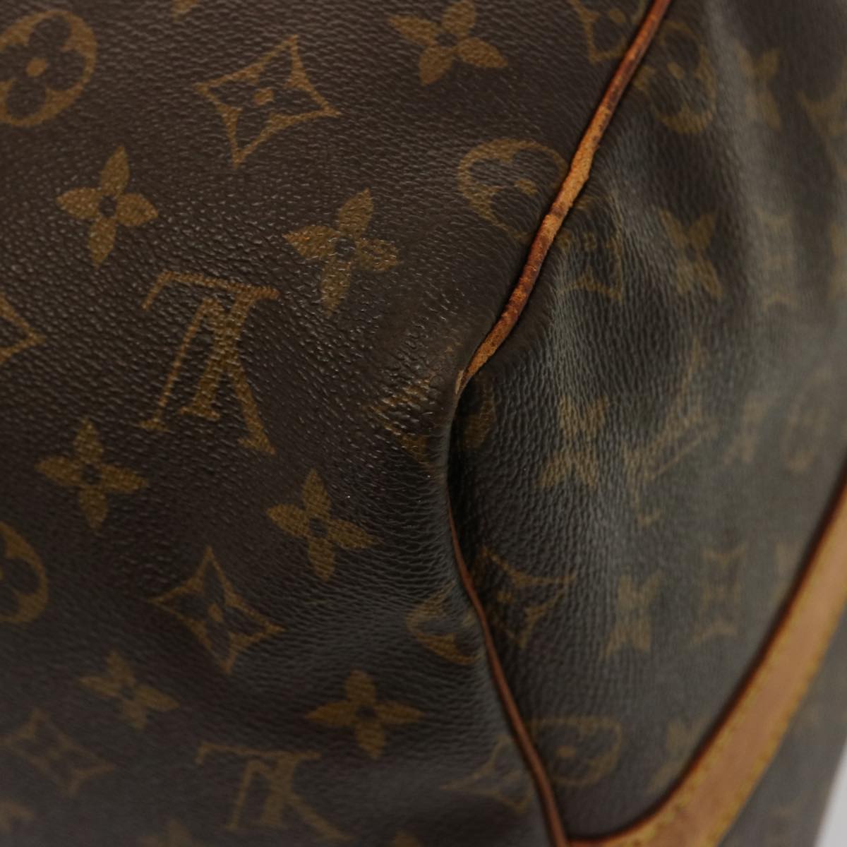 LOUIS VUITTON Monogram Keepall Bandouliere 55 Boston Bag M41414 LV 74178