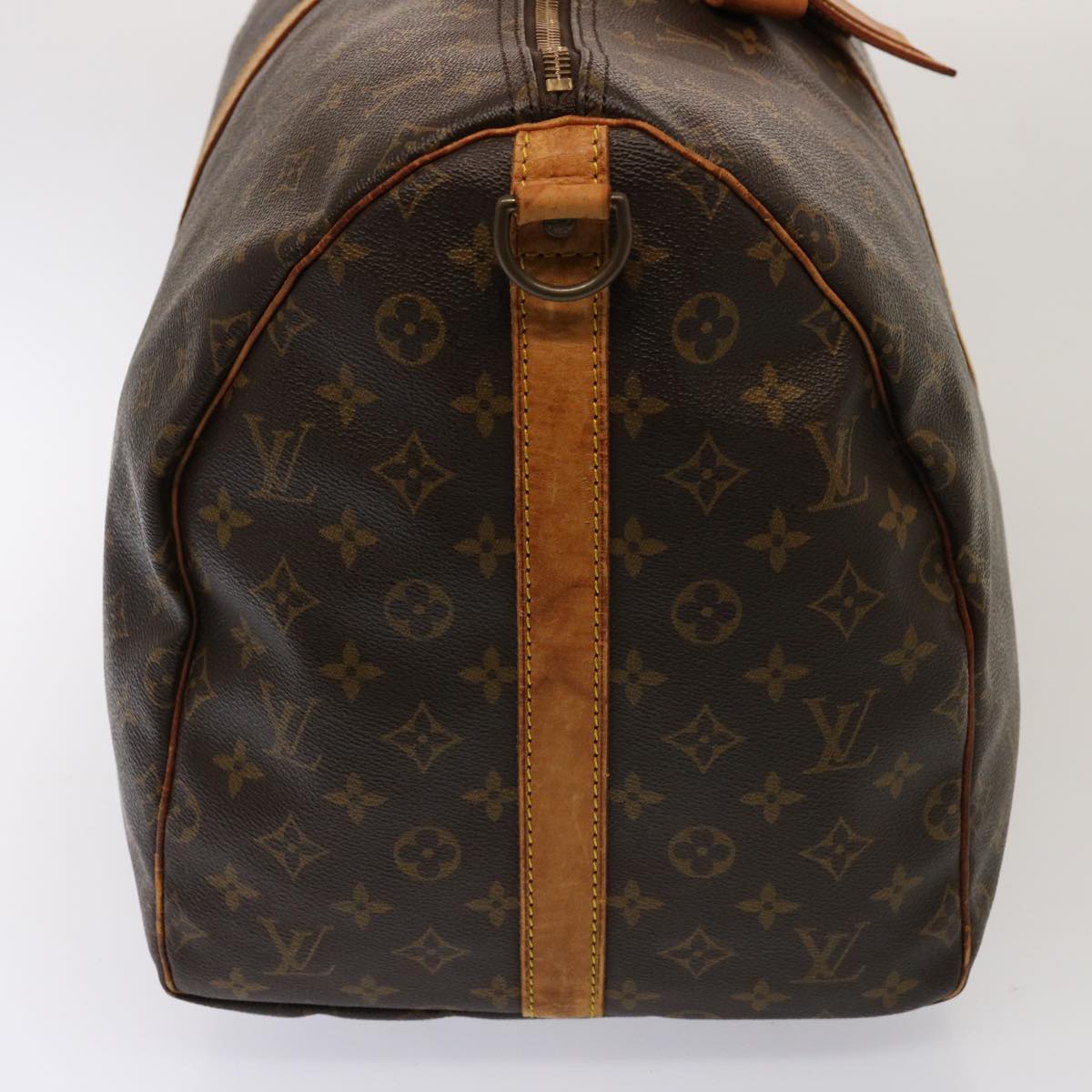 LOUIS VUITTON Monogram Keepall Bandouliere 55 Boston Bag M41414 LV 74178