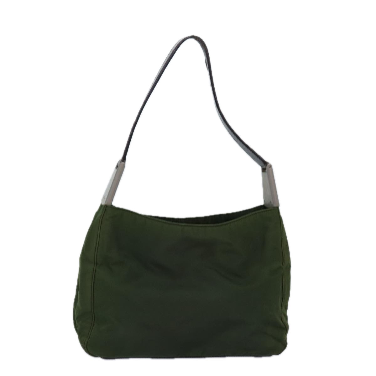 Luxury PradaShoulder Bag Nylon Khaki 74196