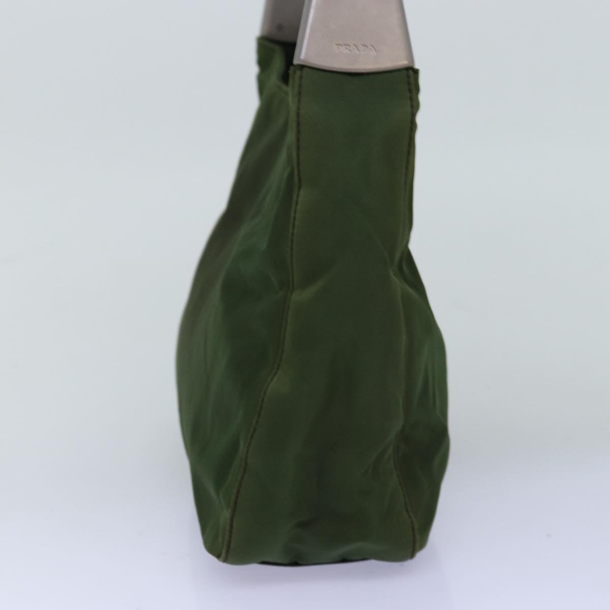 Luxury PradaShoulder Bag Nylon Khaki 74196