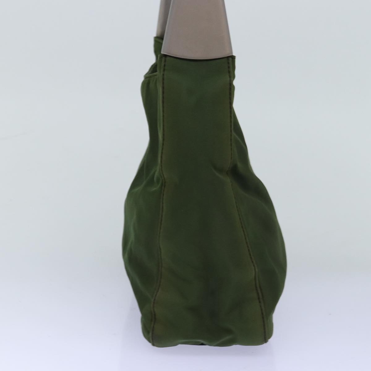 Luxury PradaShoulder Bag Nylon Khaki 74196