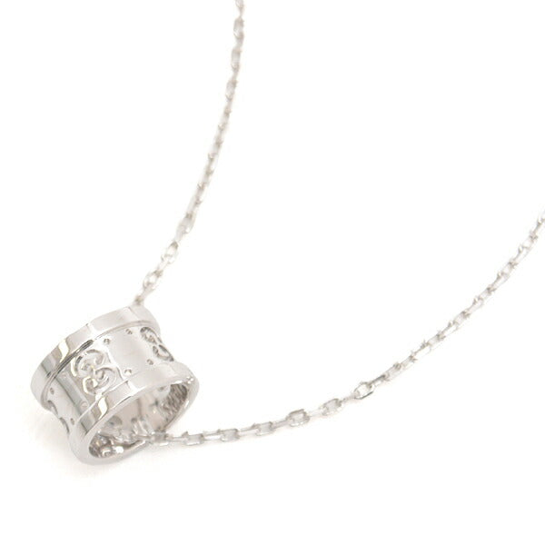 Luxury Gucci Trending 2025 Icon Necklace White Gold 750WG