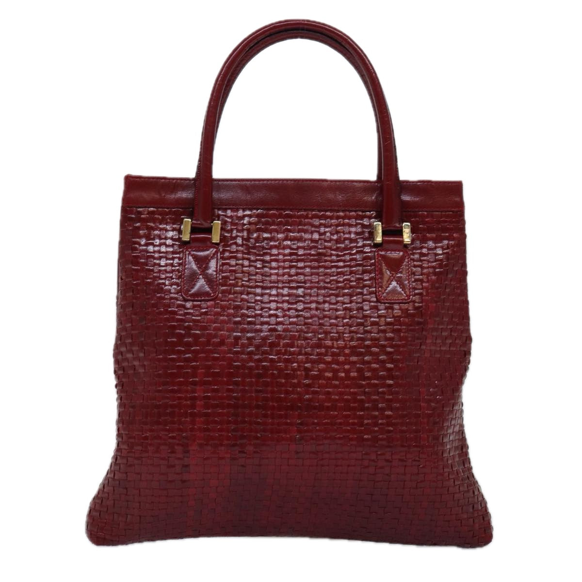 Luxury Fendi Tote Bag Leather Red74221