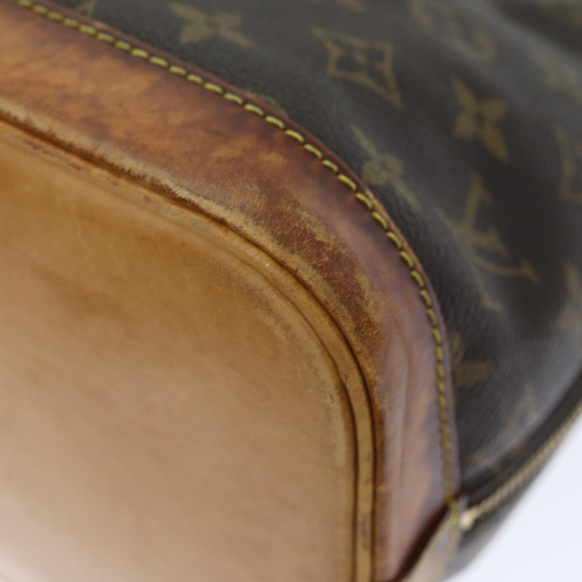 LOUIS VUITTON Monogram Alma Hand Bag M51130 LV 74250