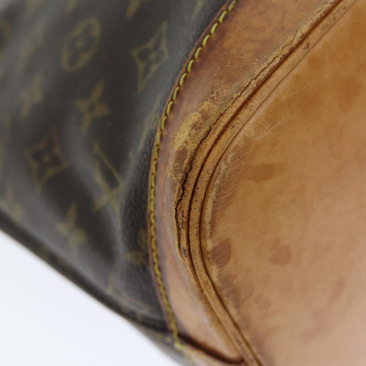 LOUIS VUITTON Monogram Alma Hand Bag M51130 LV 74250