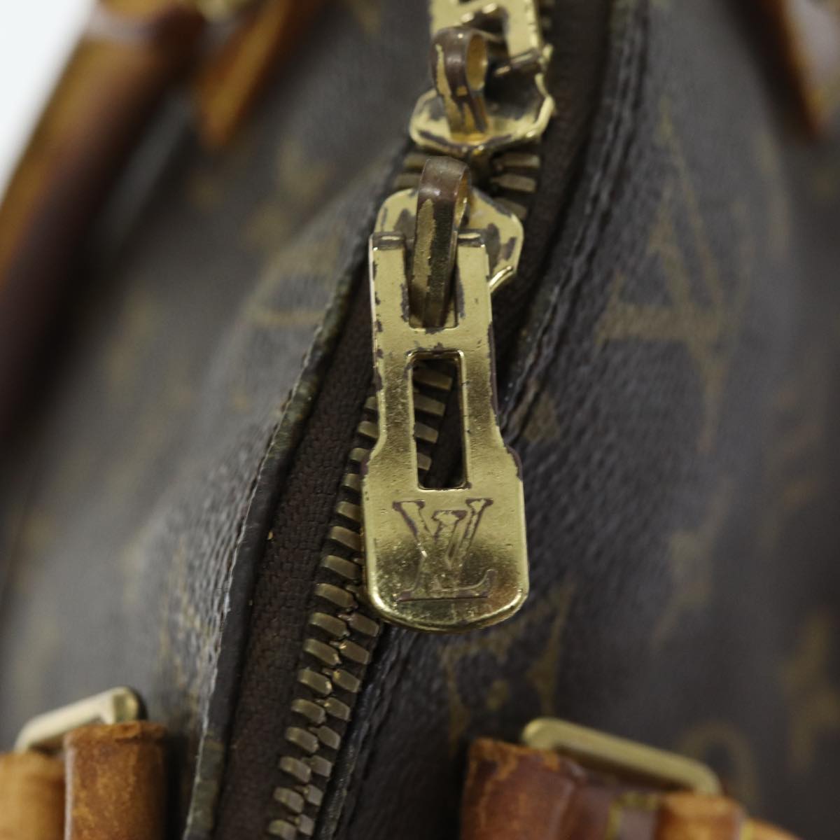 LOUIS VUITTON Monogram Alma Hand Bag M51130 LV 74250