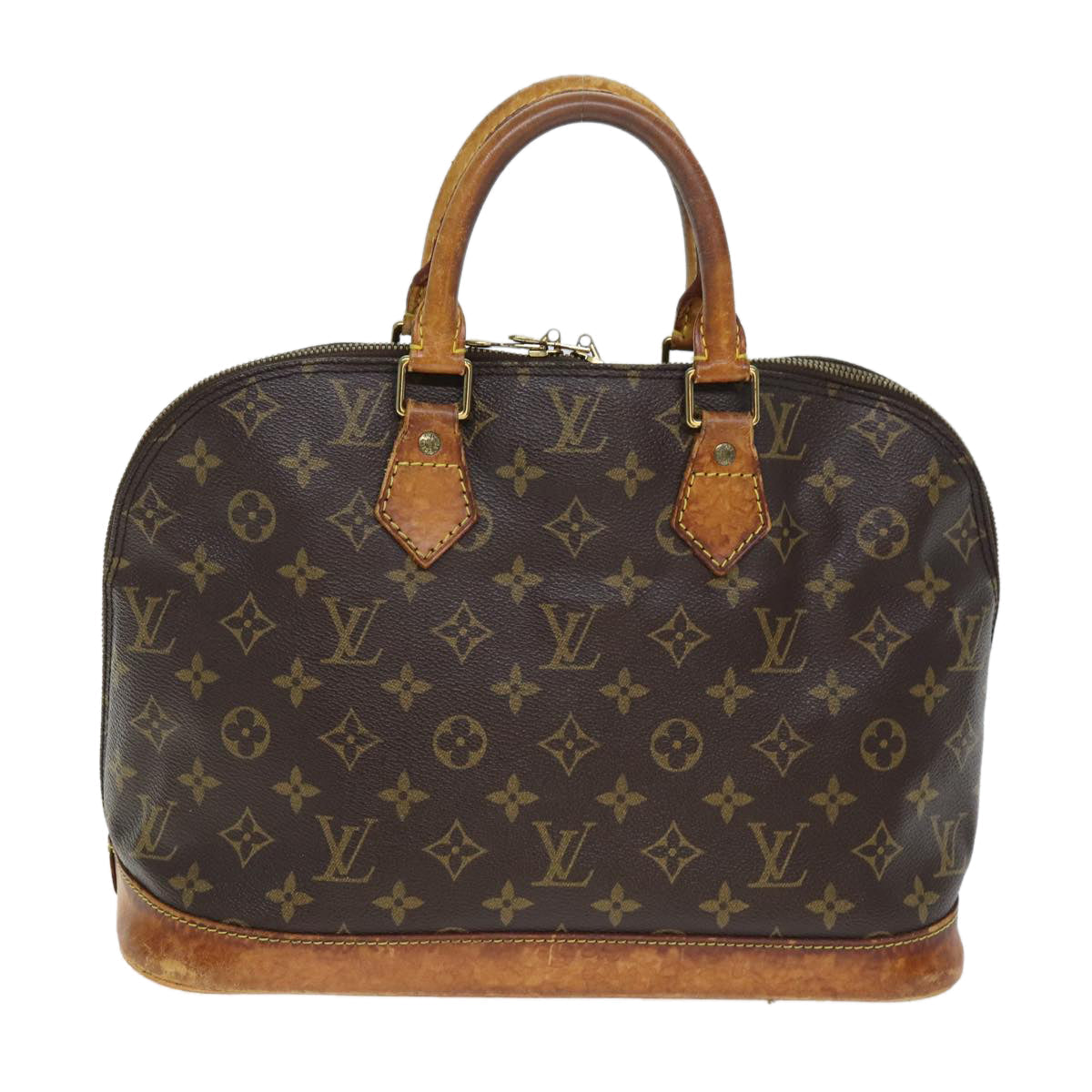 LOUIS VUITTON Monogram Alma Hand Bag M51130 LV 74250