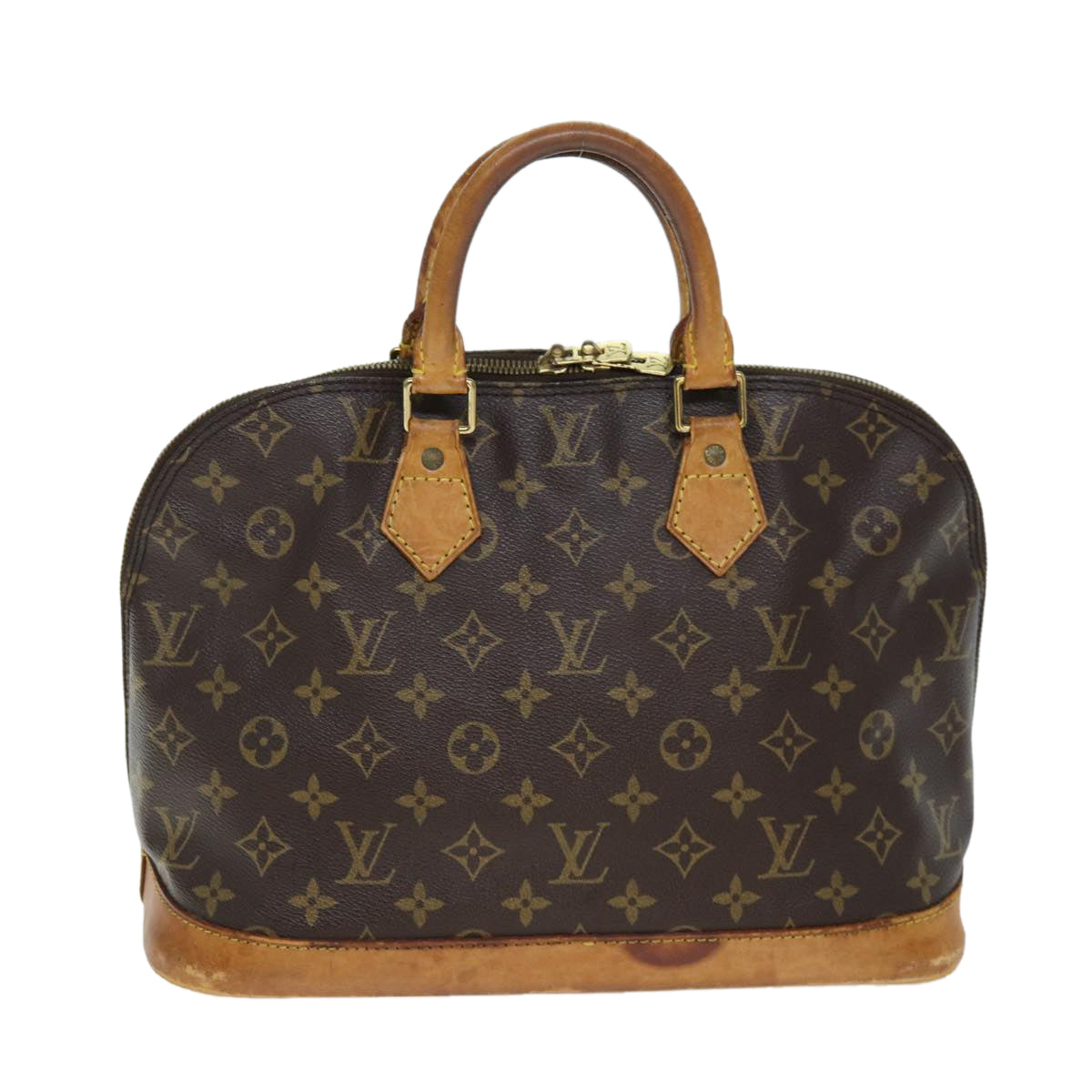 LOUIS VUITTON Monogram Alma Hand Bag M51130 LV 74250