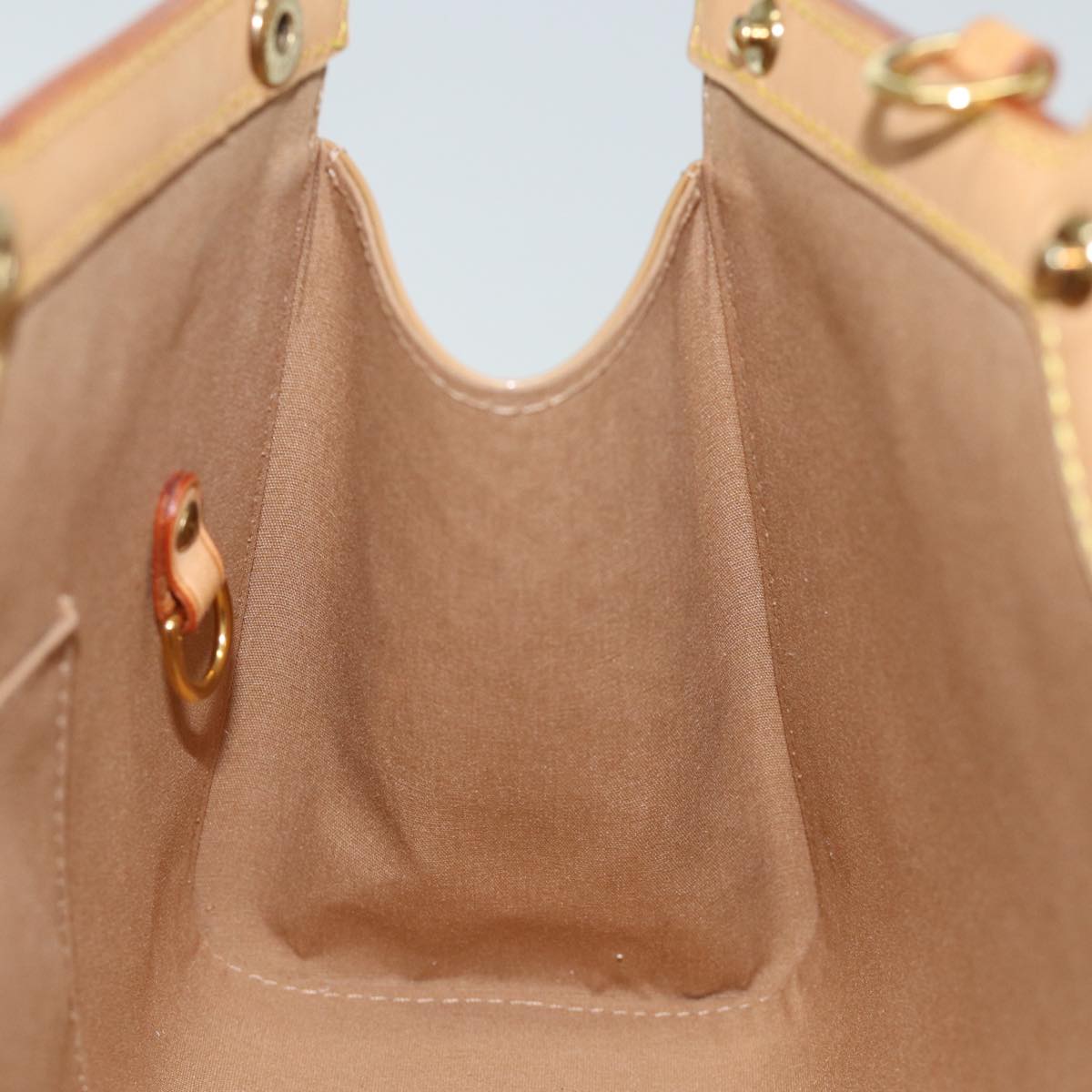 LOUIS VUITTON Monogram Vernis Roxbury Drive Hand Bag Noisette M91372 74252