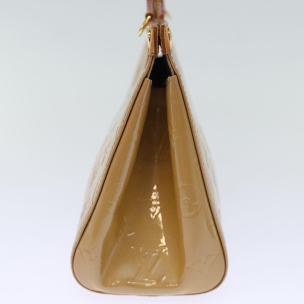 LOUIS VUITTON Monogram Vernis Roxbury Drive Hand Bag Noisette M91372 74252