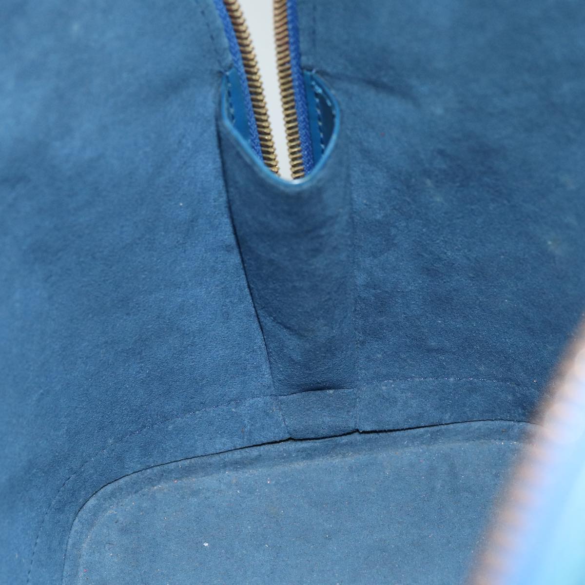 LOUIS VUITTON Epi Alma Hand Bag Toledo Blue M52145 LV 74269